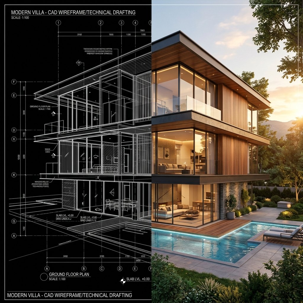 CAD to Photorealism Spectrum